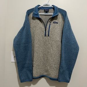 Patagonia falf-zip mens sweater